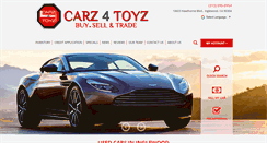 Desktop Screenshot of carz4toyz.com